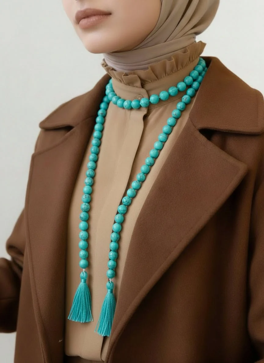 2 in 1 Tasbih Necklace - Image 2