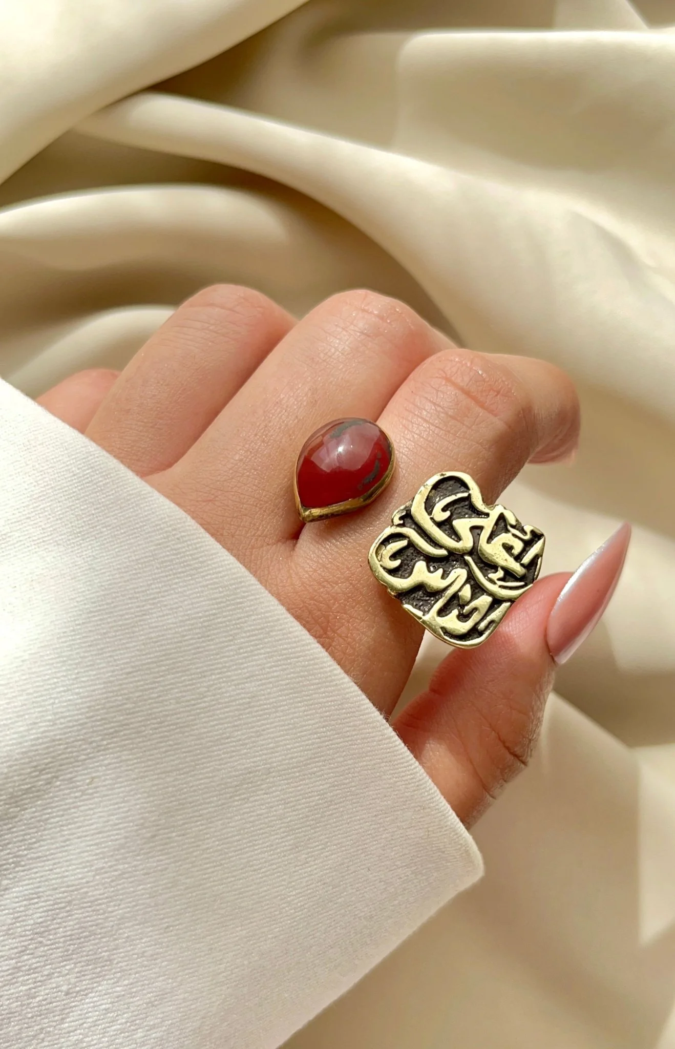 Aghla El Nas Ring - Pure Copper - Image 3