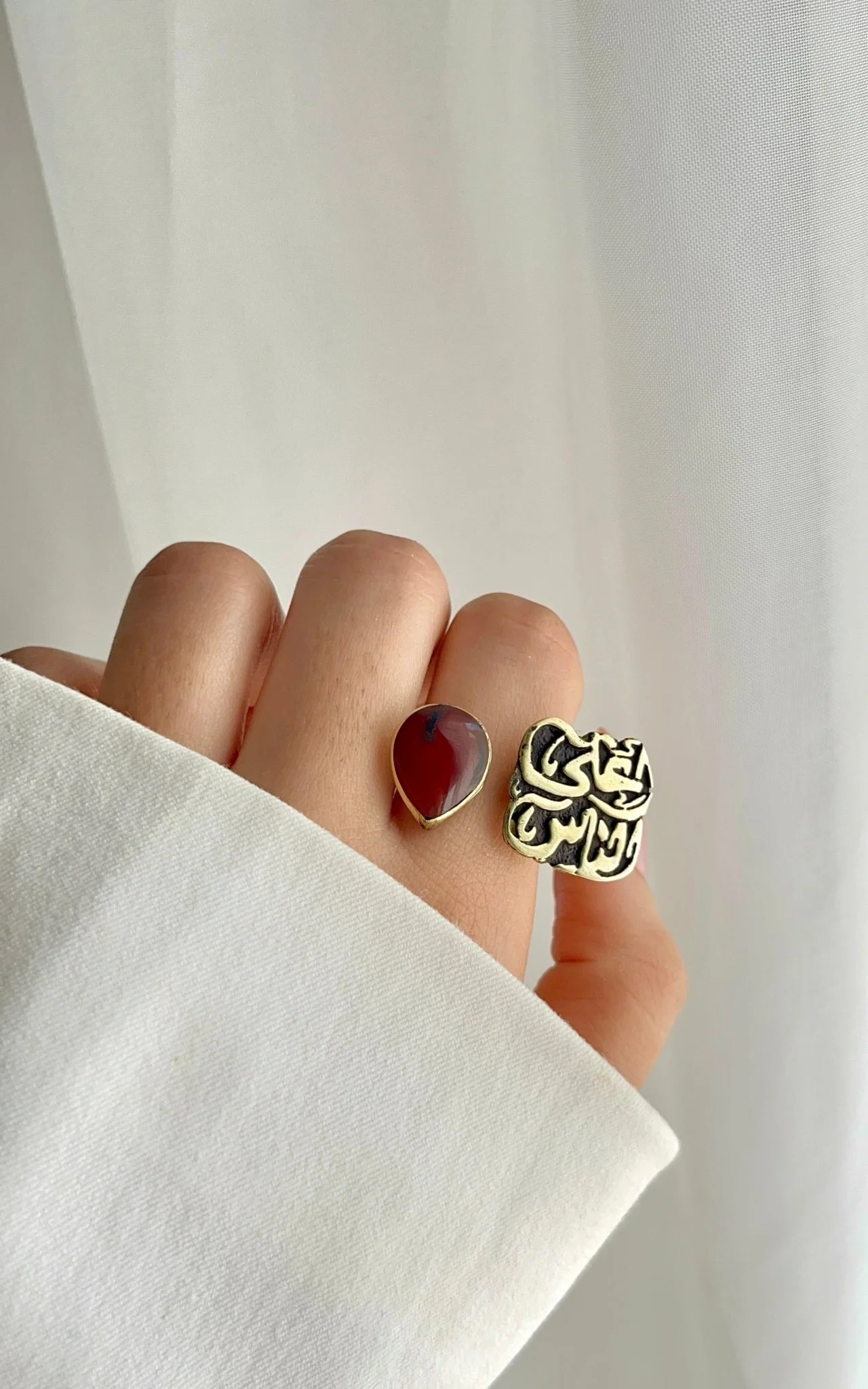 Aghla El Nas Ring - Pure Copper - Image 4