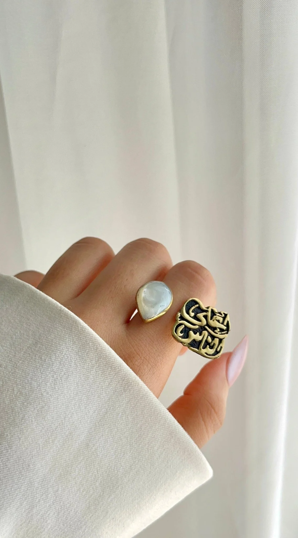 Aghla El Nas Ring - Pure Copper - Image 8
