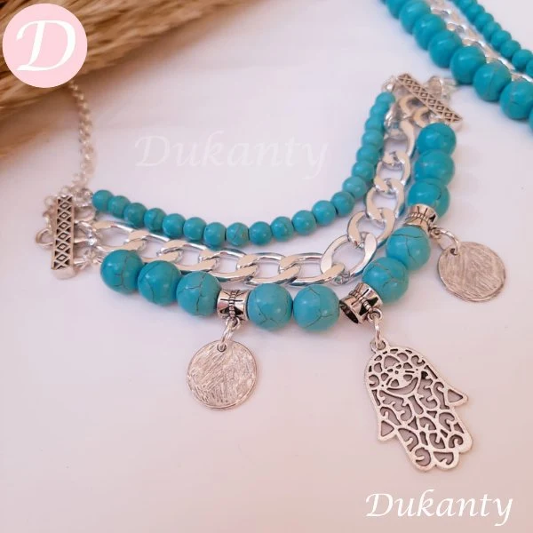 Ahela Set - Turquoise Stone - Image 3