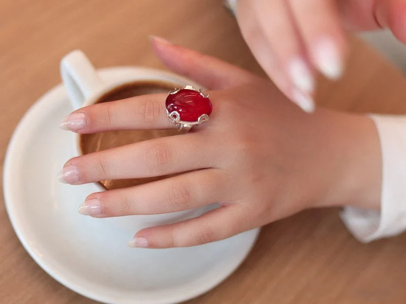 Ahlam Ring - Silver Plated