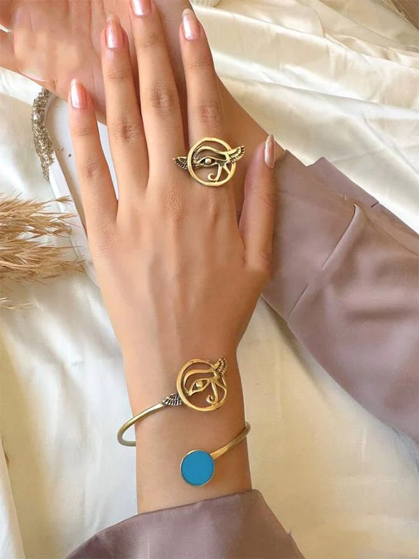 Eye of Horus Pharaonic set - Pure Copper - Image 4
