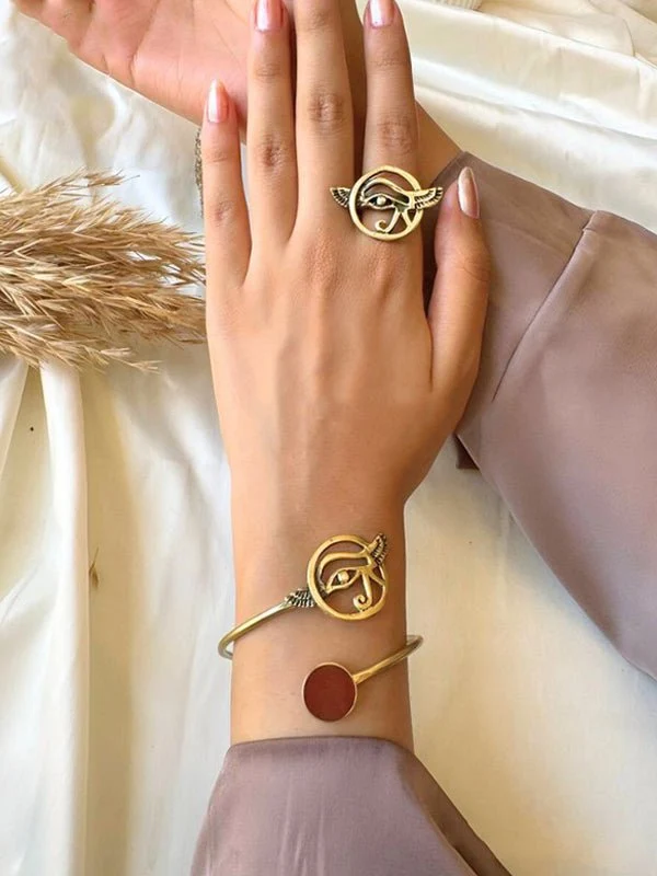 Eye of Horus Pharaonic set - Pure Copper - Image 9