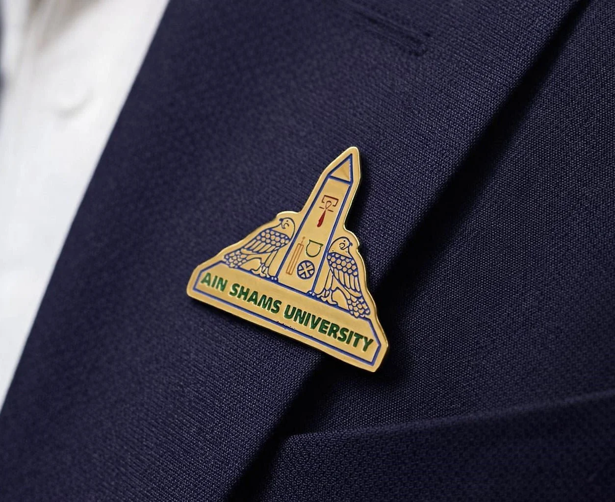 "AIN SHAMS" Customized Suit Pin