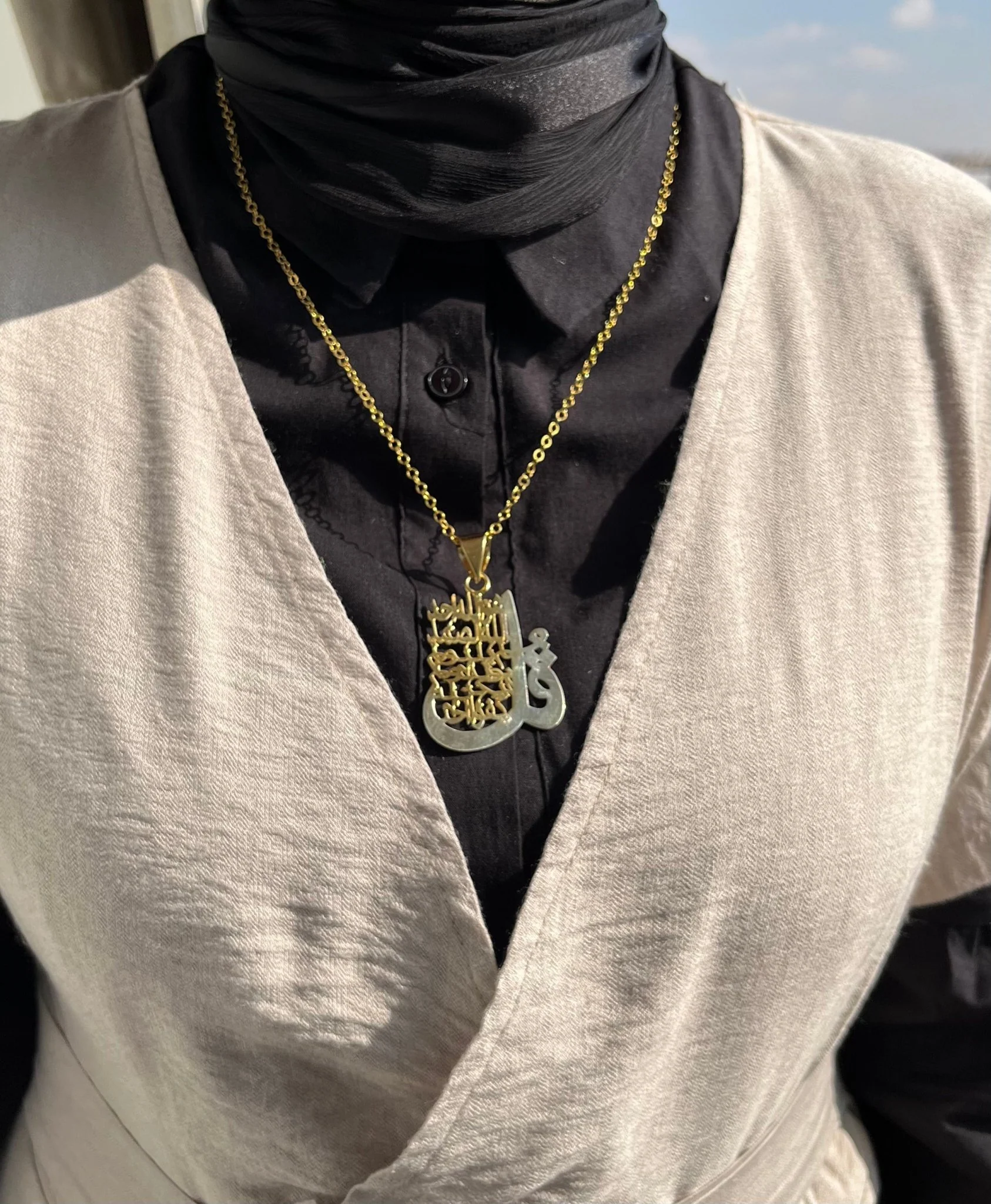 Al-Samad Necklace - Gold Plated - Image 6