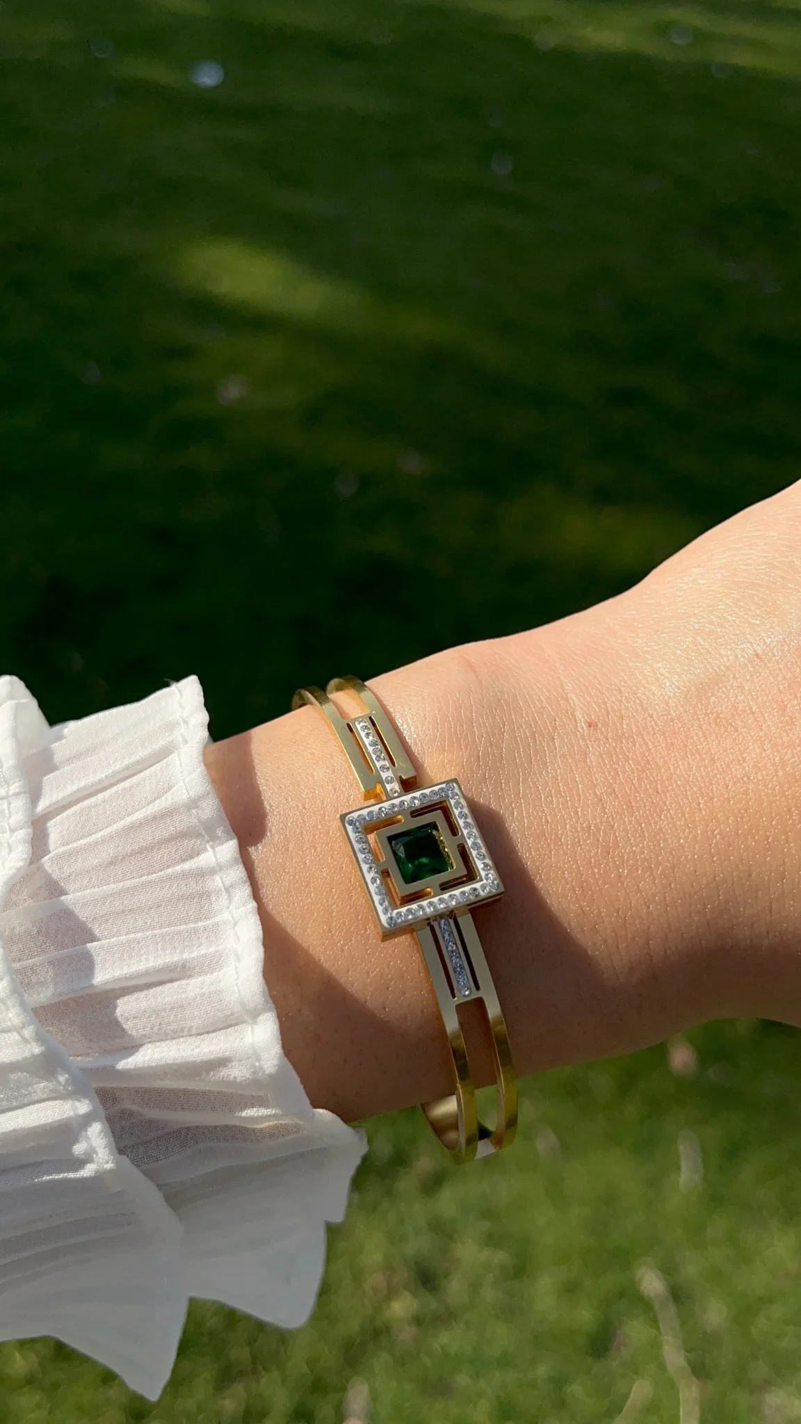 Alaa Simple Bangle - Stainless Steel - Image 2