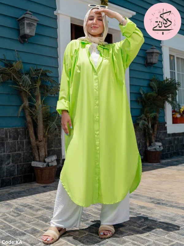 Alara Long Shirt - Poplin - Image 11