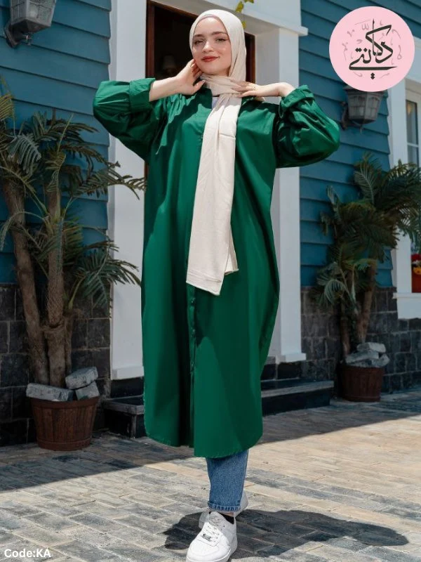 Alara Long Shirt - Poplin - Image 4