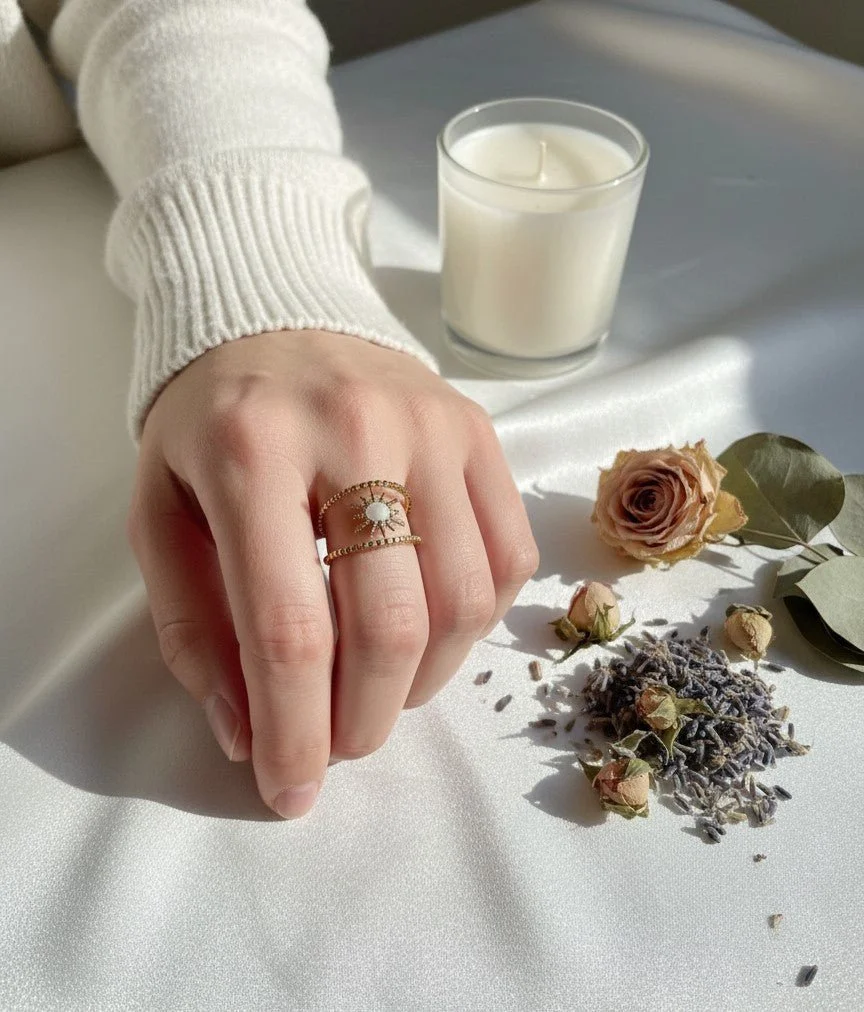 Alara Ring - Stainless Steel - Image 2