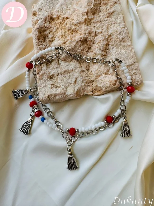 Aliaa Anklet - Metal - Image 2