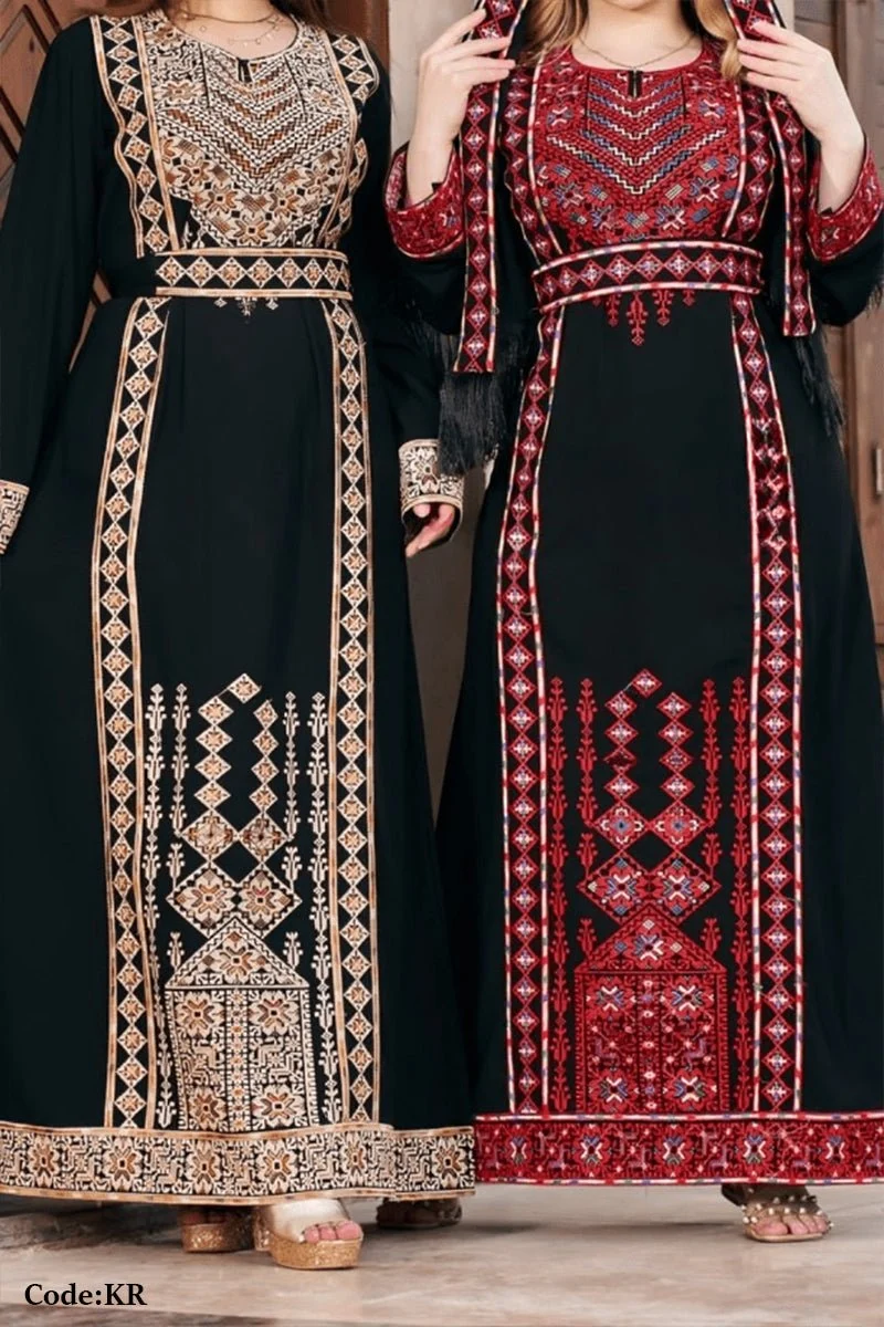Amabile Reception Abaya - Crepe