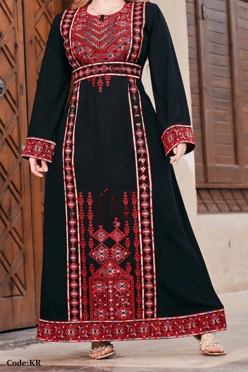 Amabile Reception Abaya - Crepe - Image 2
