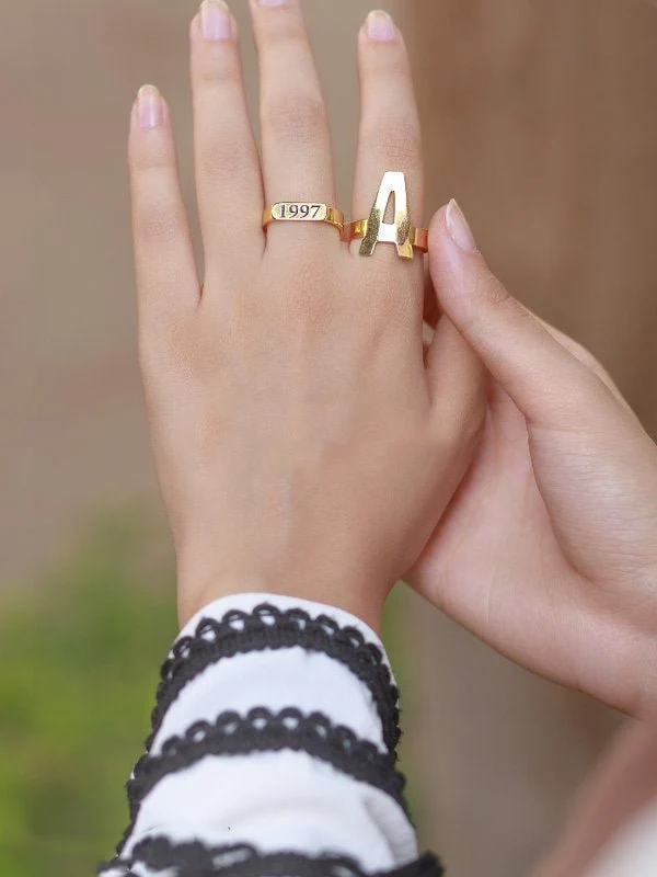 Amanda Ring Set - Gold Plated - Image 2