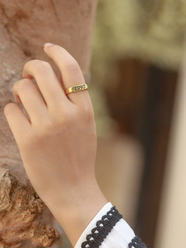 Amanda Ring Set - Gold Plated - Image 3