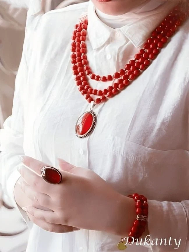 Amanda Set - Agate Stones - Image 2