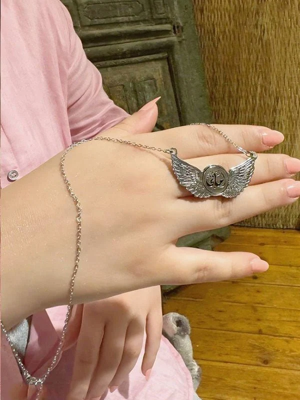Amany Customized Necklace - Silver Plated - Image 4