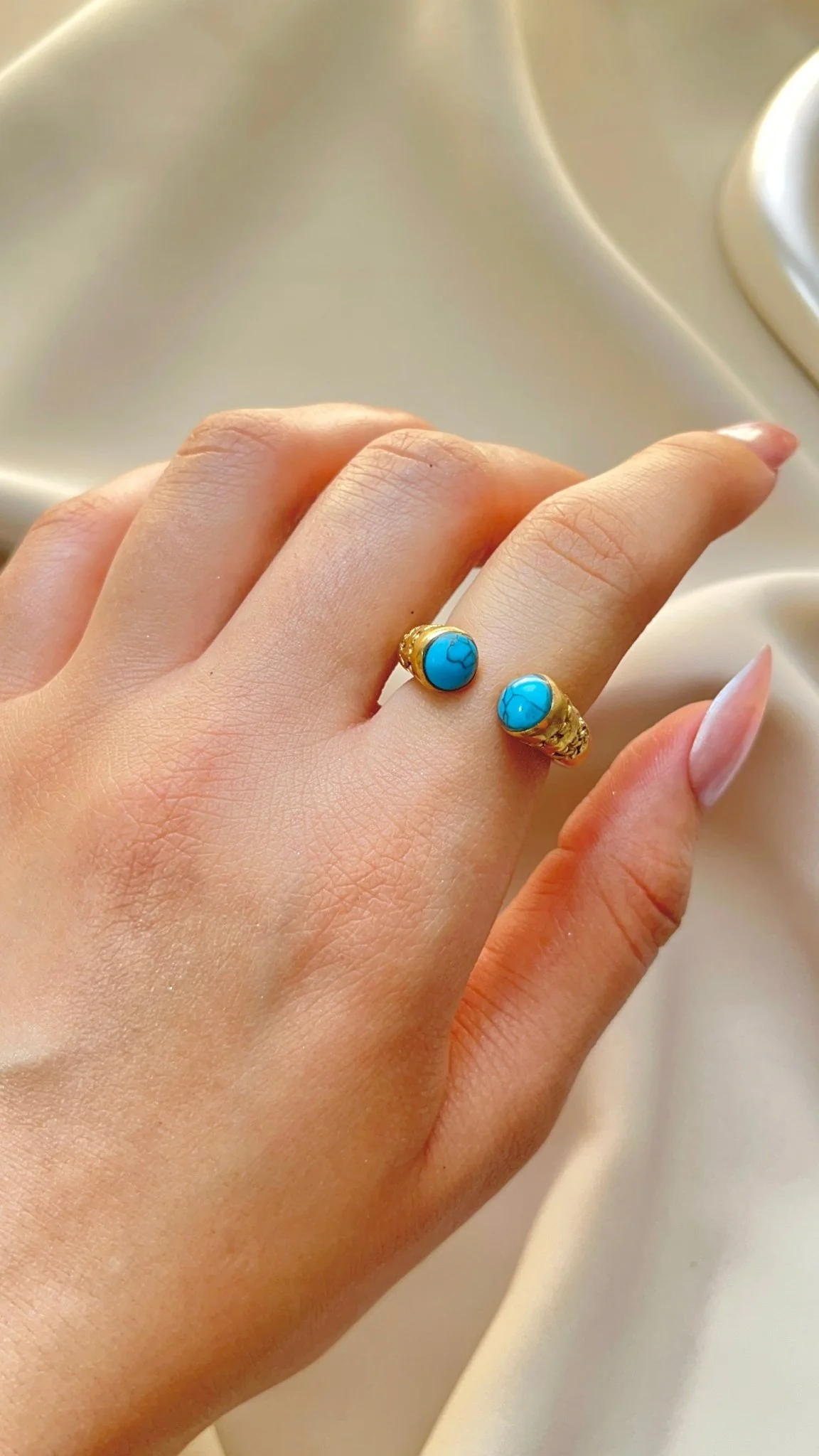 Amany Ring - Pure Copper