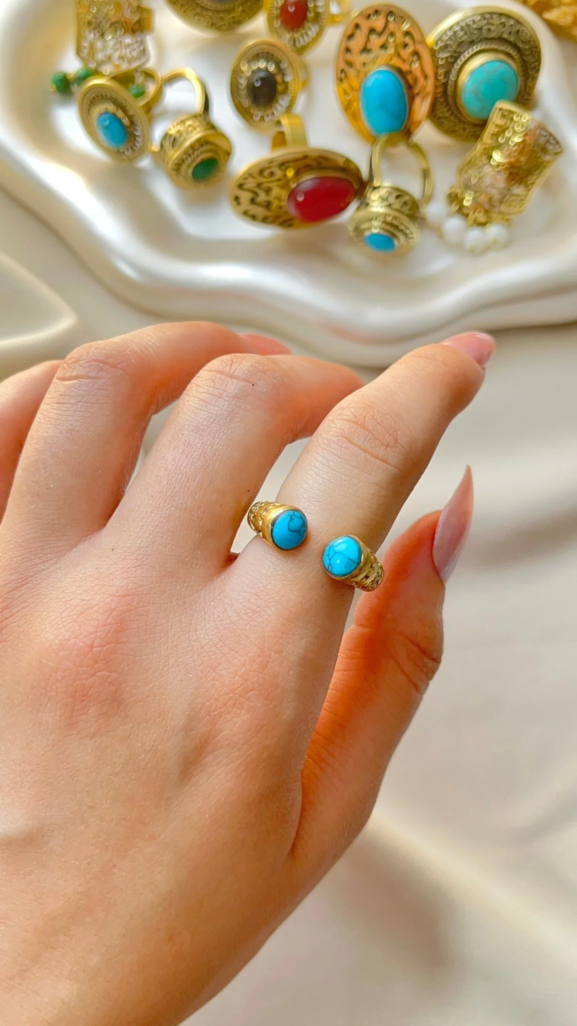 Amany Ring - Pure Copper - Image 3