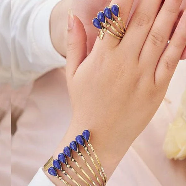 Amar Set - Copper and Agate - Image 5