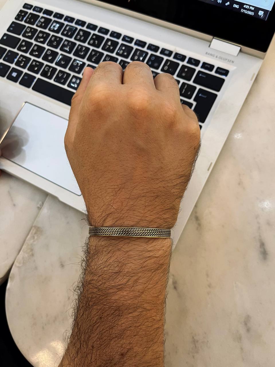 Ammar Simple Bracelet - Pure Copper - Image 2