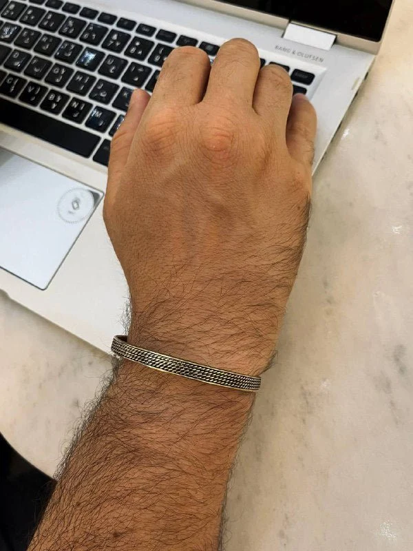 Ammar Simple Bracelet - Pure Copper - Image 3