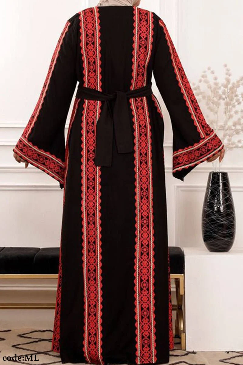 Amna Abaya - Crepe - Image 2
