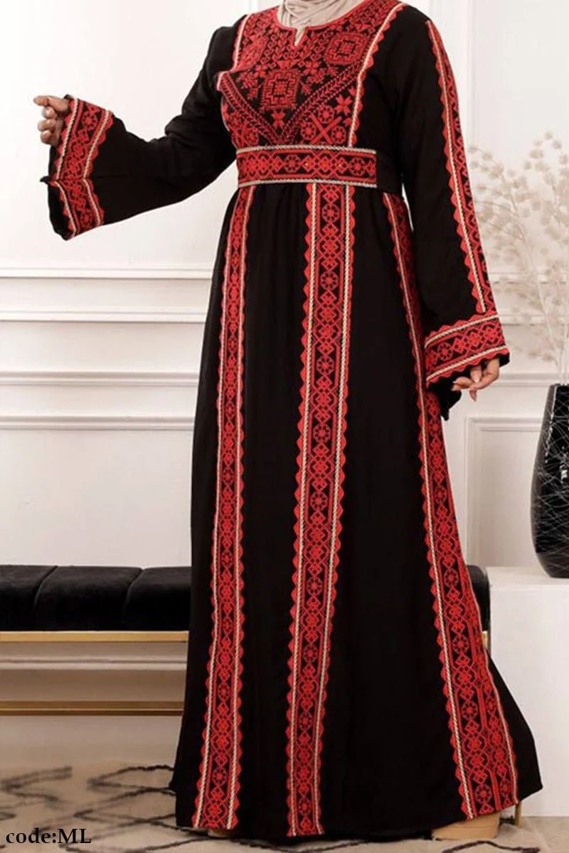 Amna Abaya - Crepe - Image 3