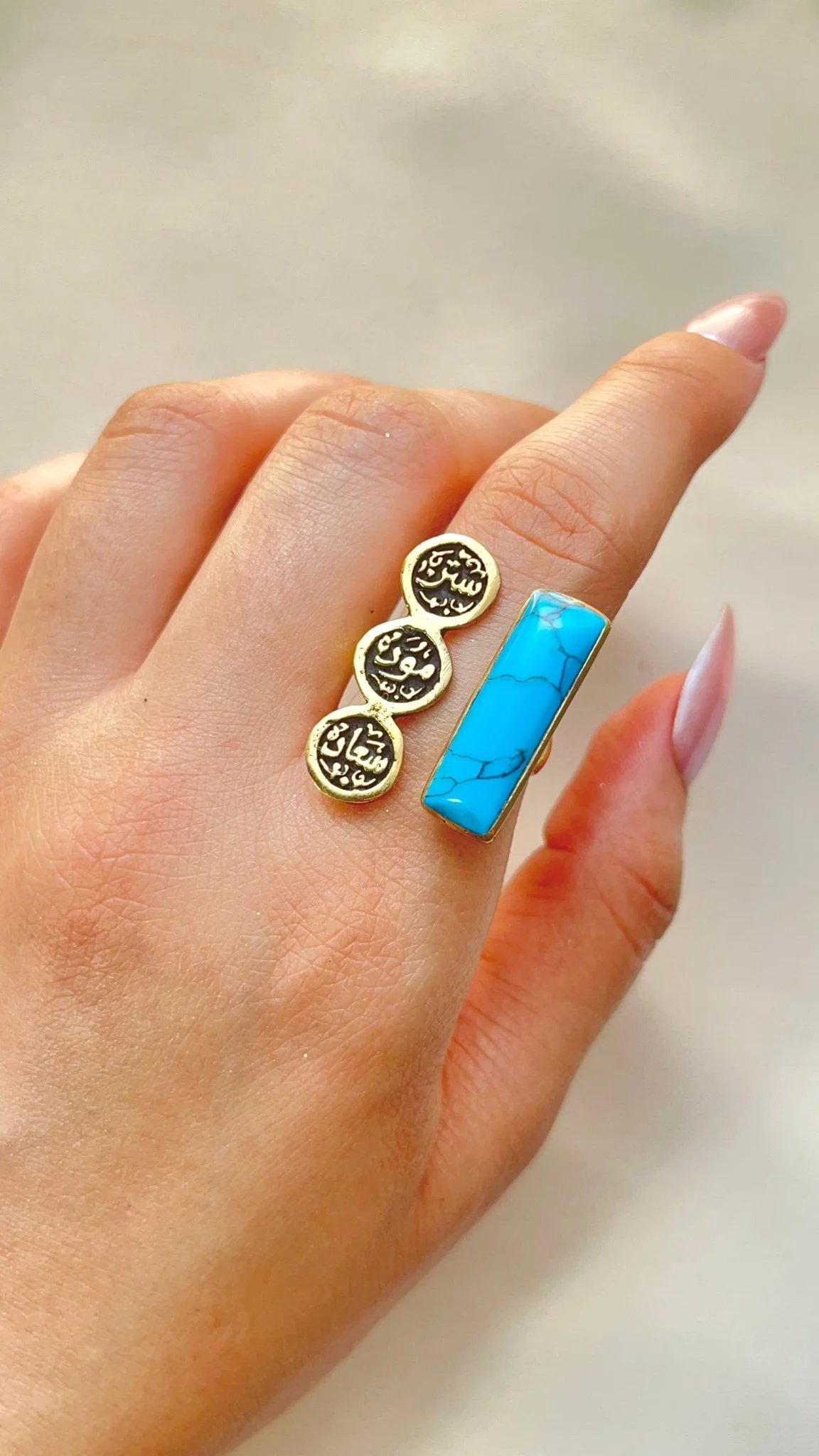 Amna Ring - Pure Copper - Image 3