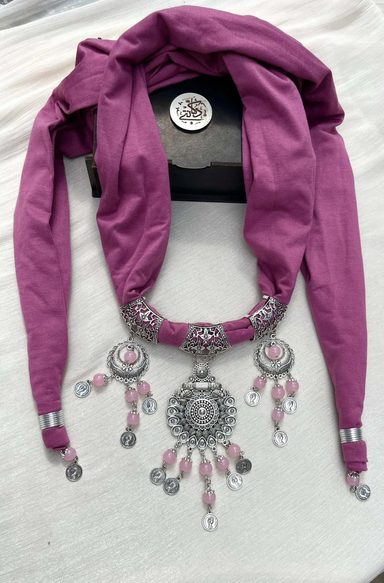Anoud Necklace Scarf - Cotton - Image 4
