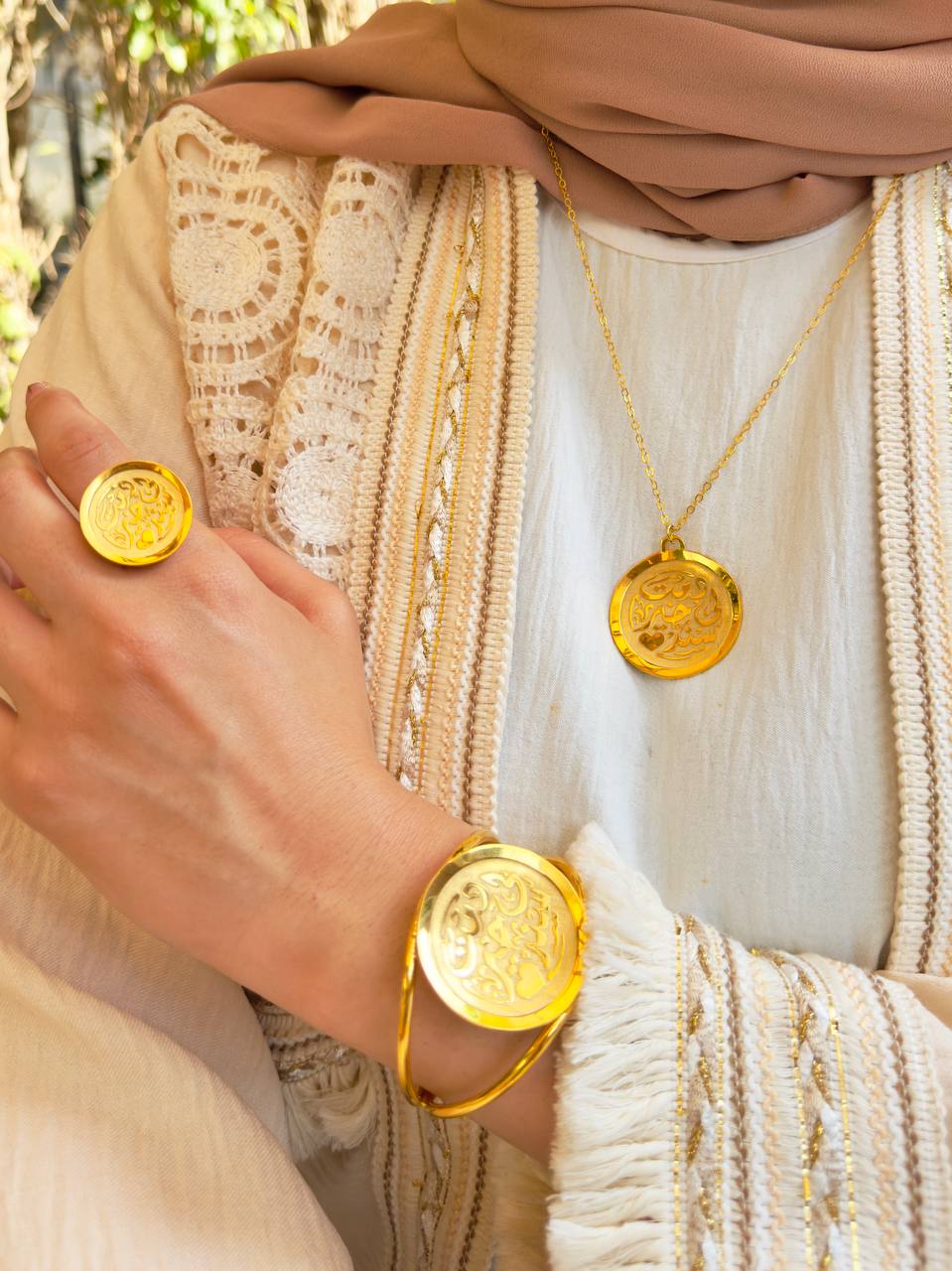 Arabian Gold Elegance Set – Gold Plated - Image 4