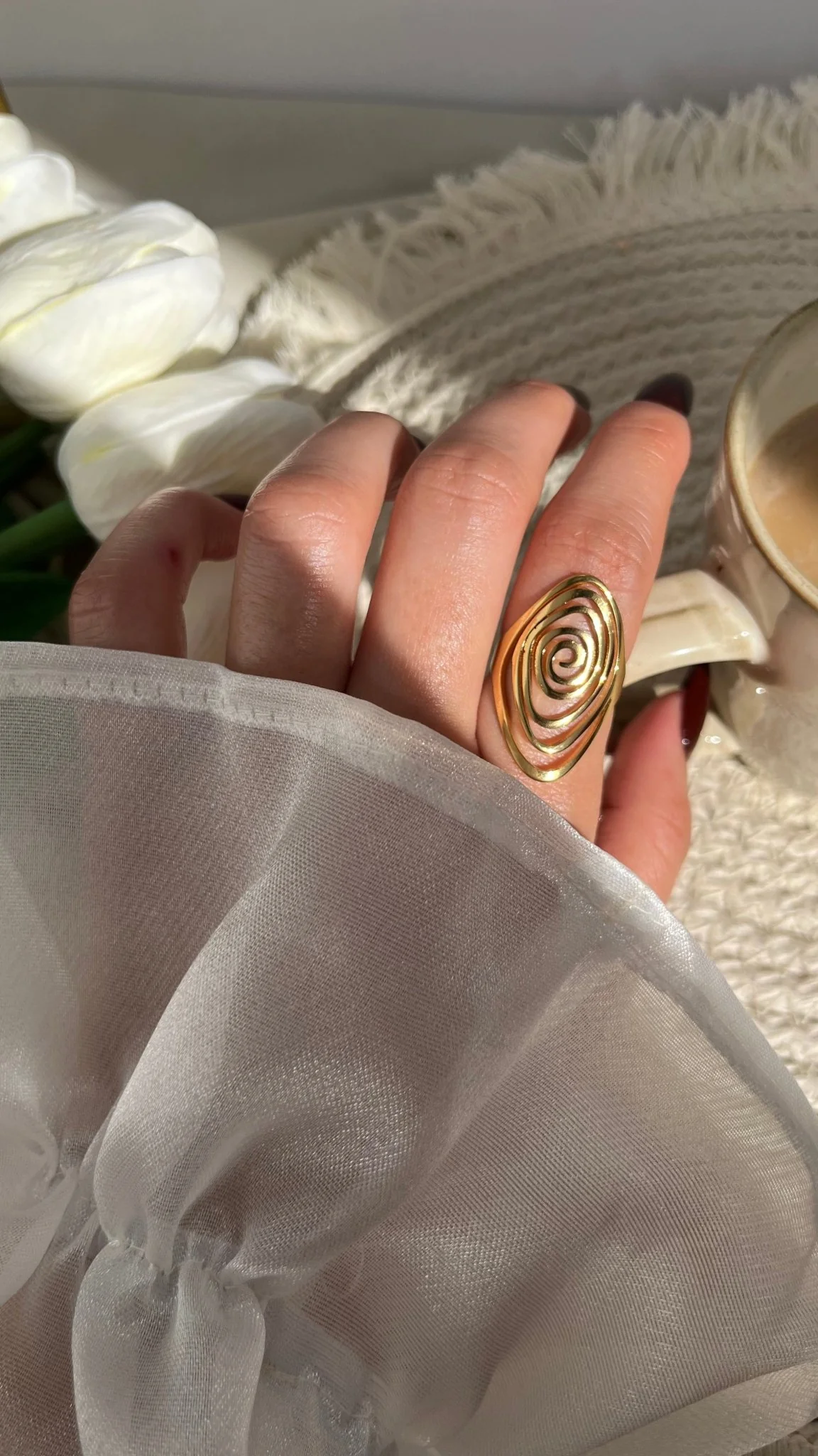 Aria Ring - Stainless Steel - Image 3