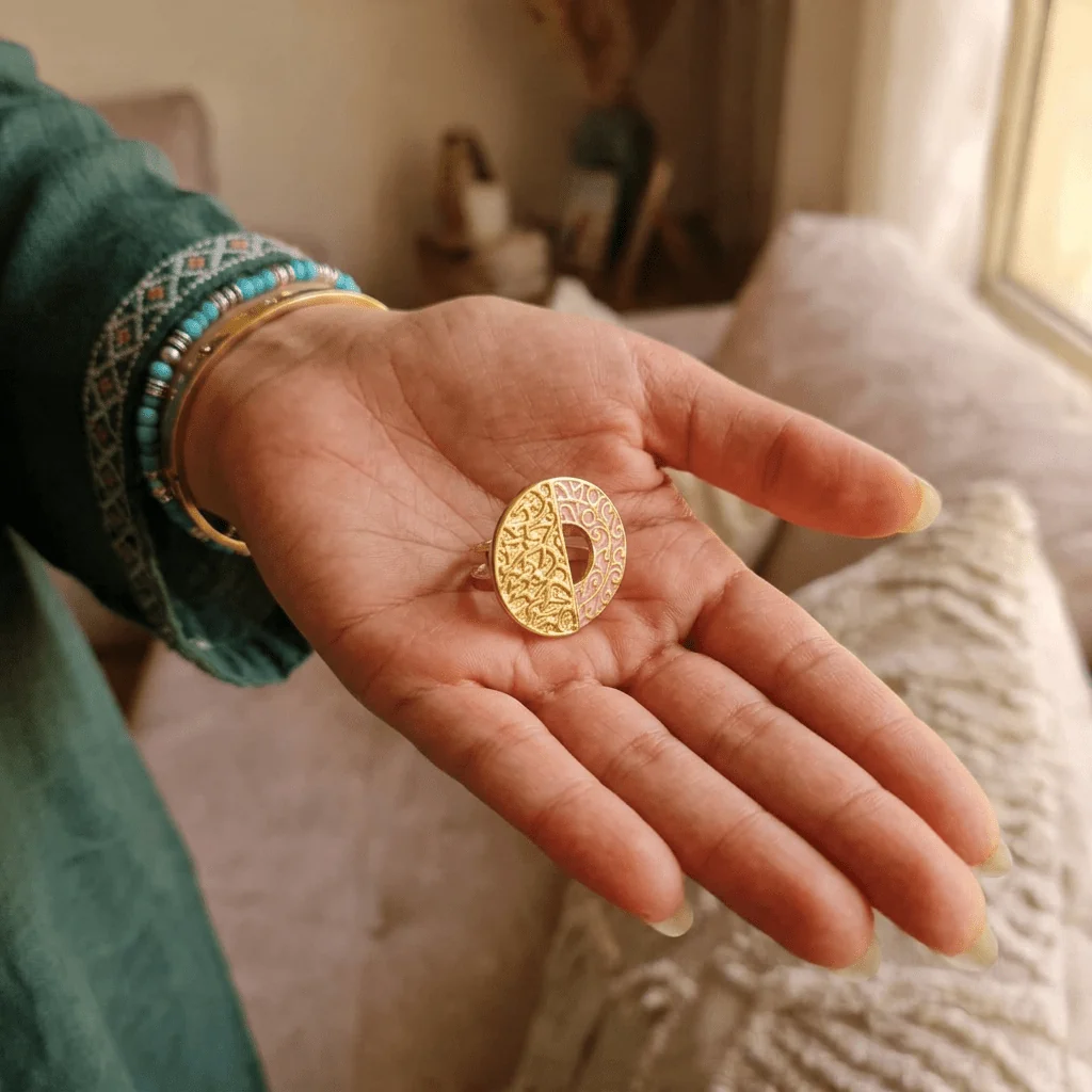 Artful Ring -  Gold Plated - Image 4