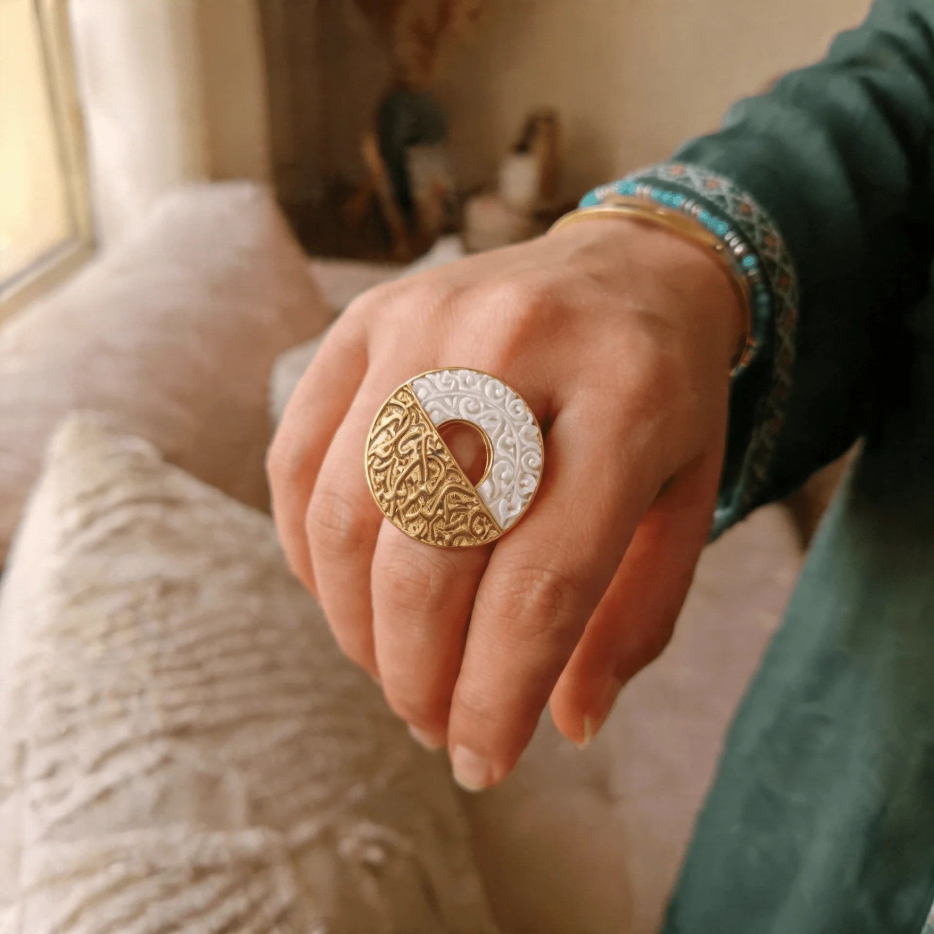 Artful Ring -  Gold Plated - Image 6