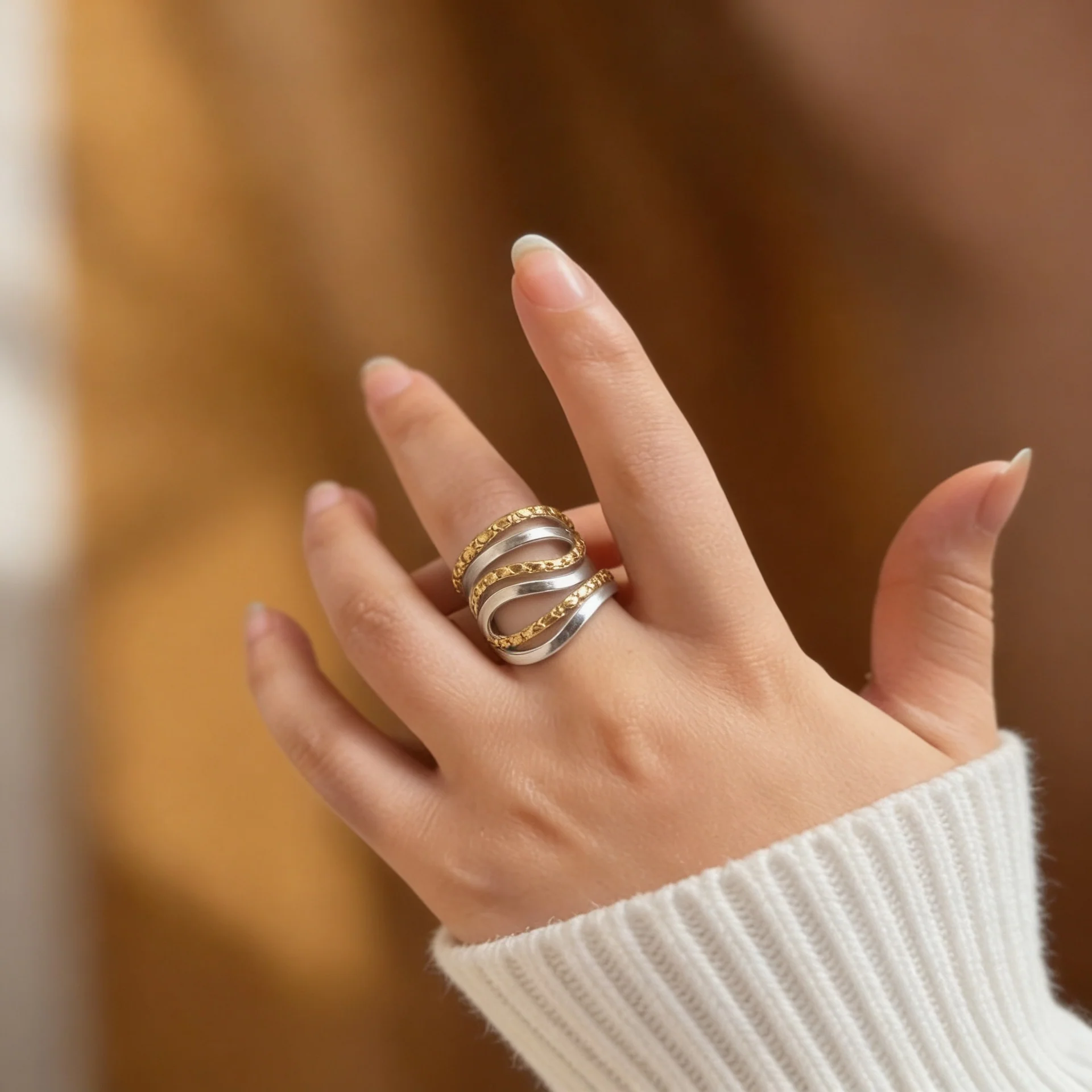 Asala Ring - Stainless Steel