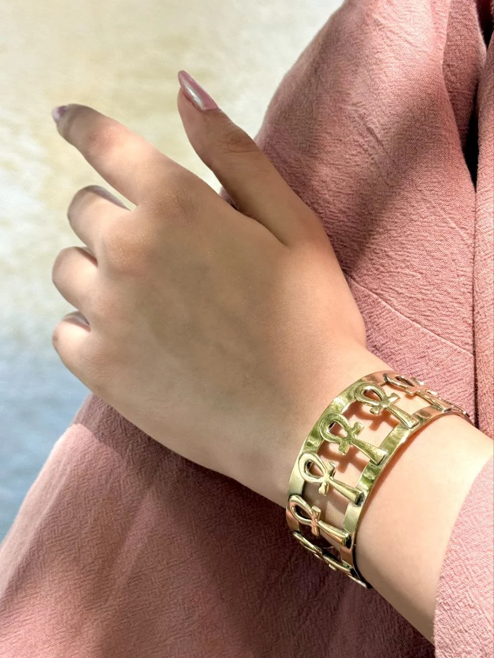 Ashwaq Bangle - Pure Copper - Image 2