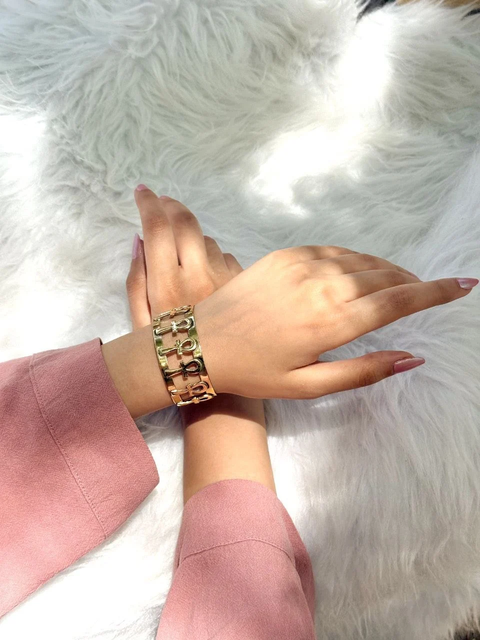 Ashwaq Bangle - Pure Copper - Image 8