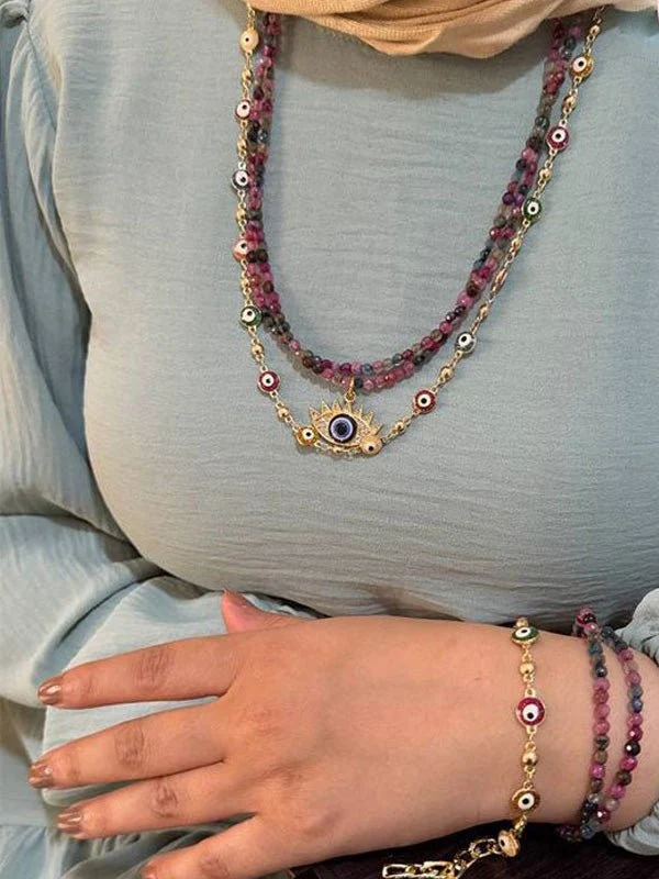 Asia Elegant Set - Agate Stones