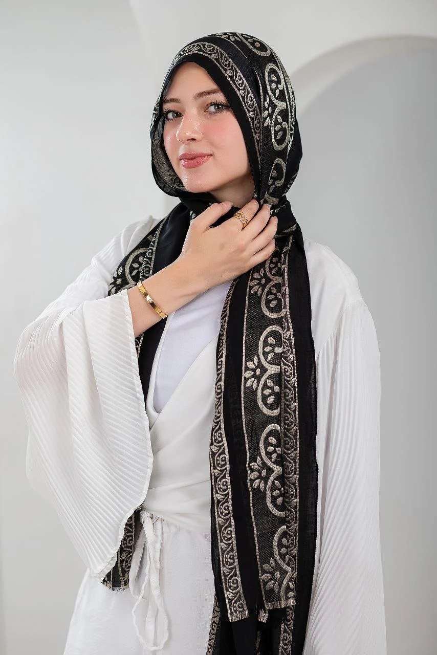 Asmaa Scarf - Iranian linen - Image 2