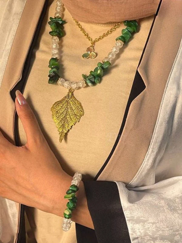 Aster Set - Seashell and Agate Stone - Image 2