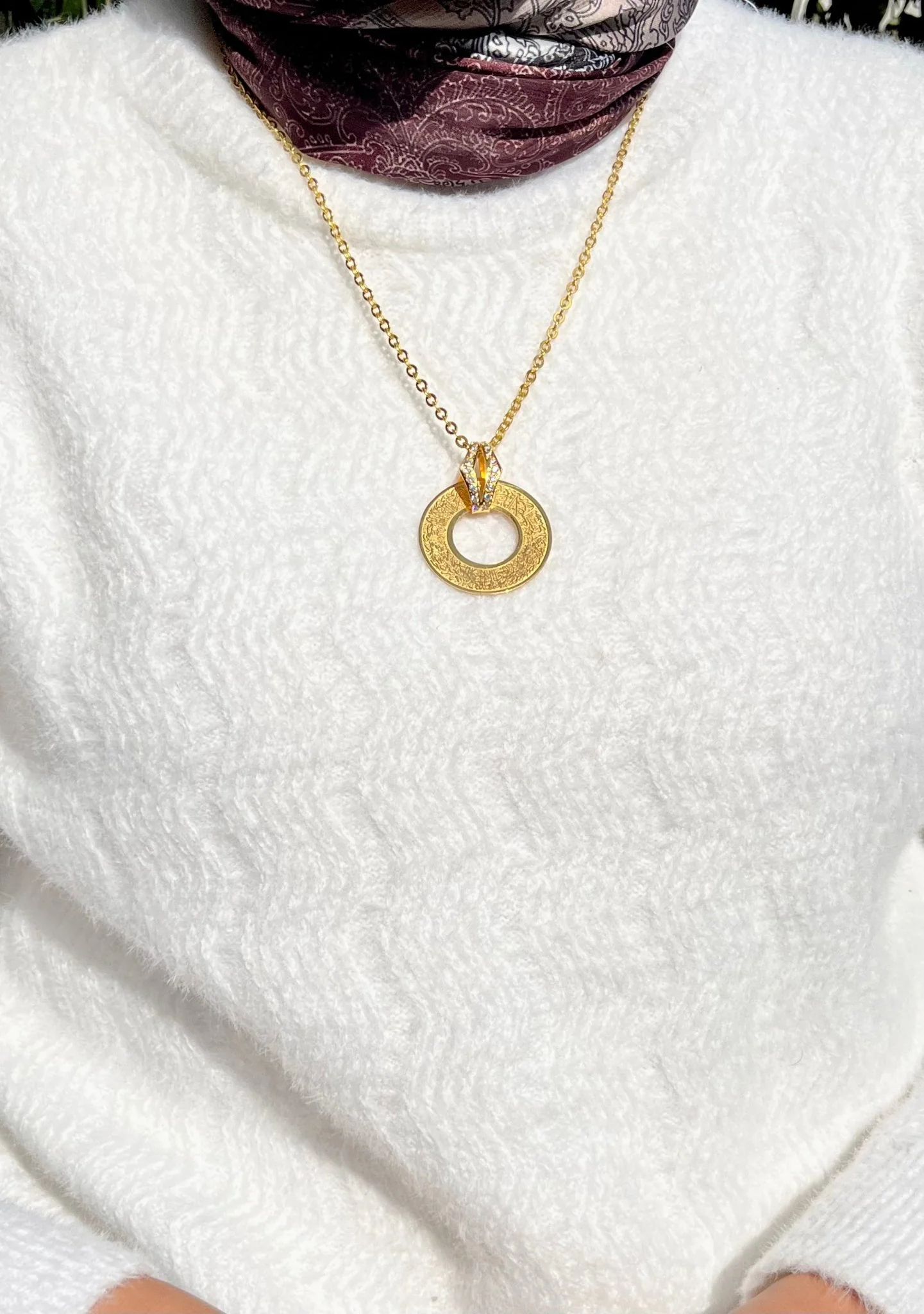 Aya Necklace - Gold Plated - Image 3