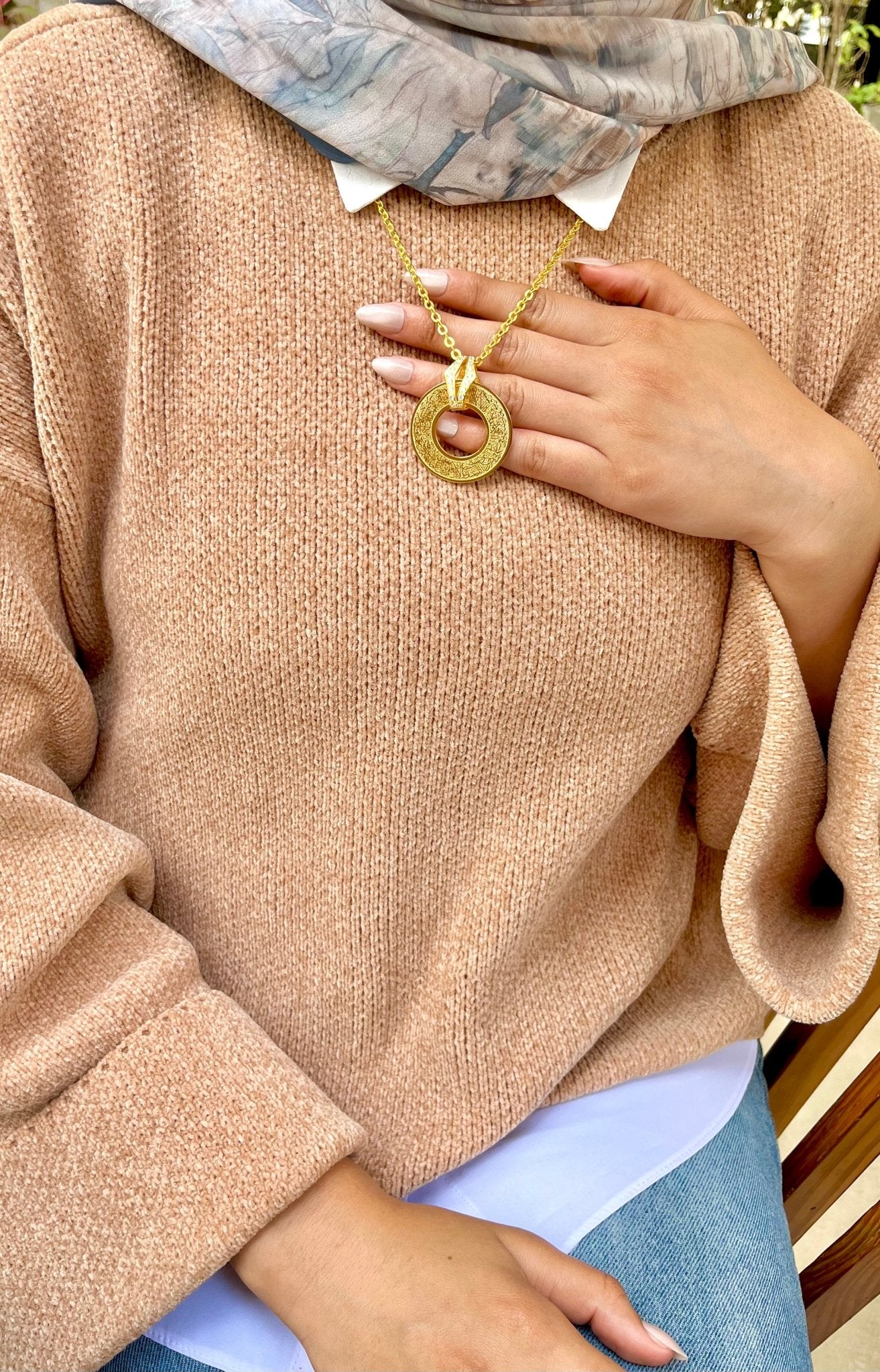 Aya Necklace - Gold Plated - Image 6