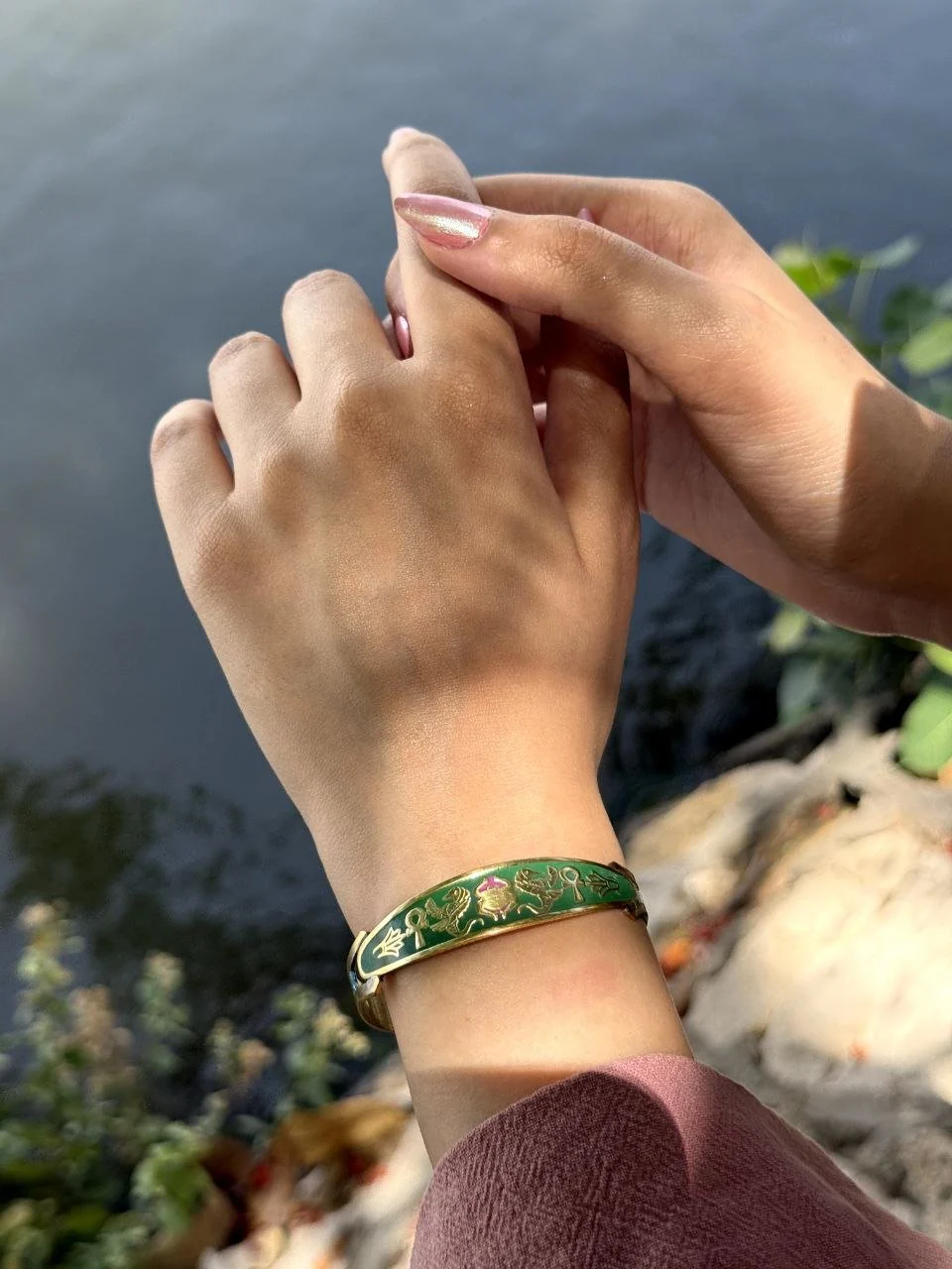 Ayana Bangle - Pure Copper - Image 3
