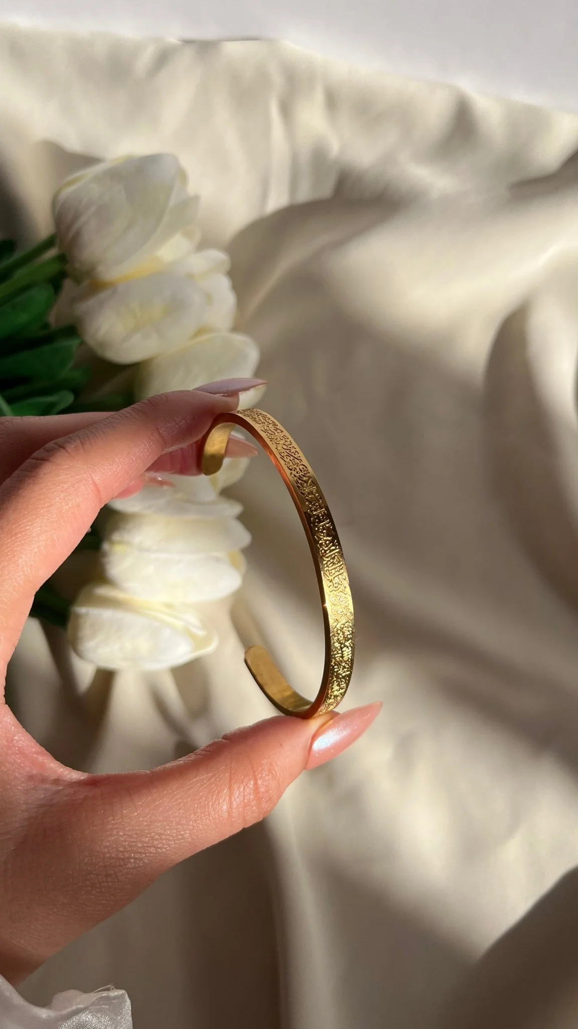 Ayat Bangle - Stainless Steel - Image 7