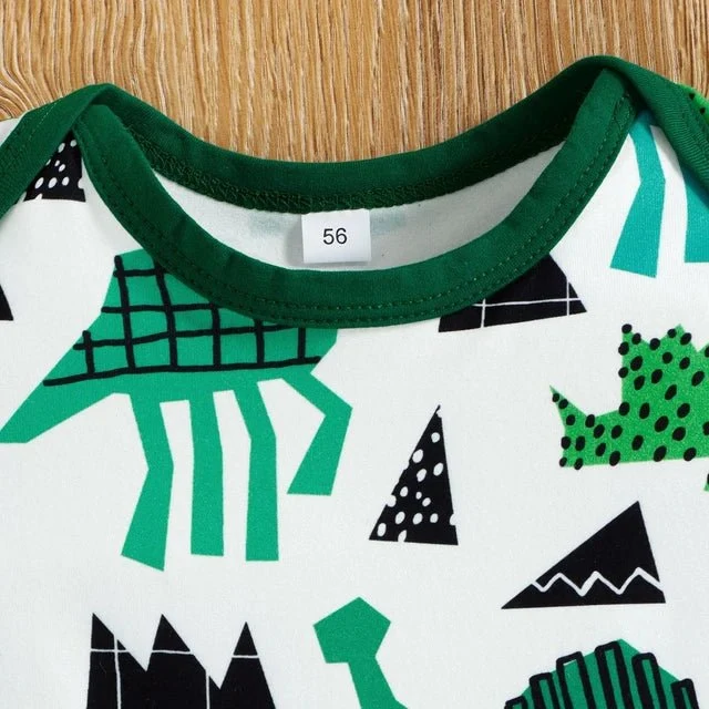 Babies Dinosaurs Bodysuits Set - Polyester - Image 2