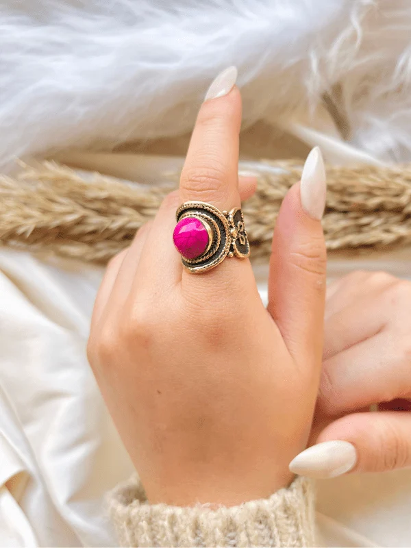 Qamar Agate Ring - Pure Copper - Image 11