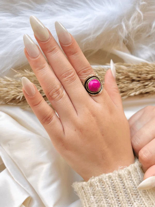 Qamar Agate Ring - Pure Copper - Image 12