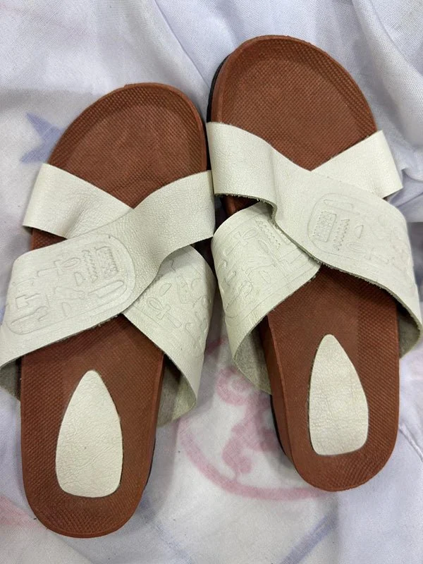 Badr Slippers - Genuine Leather - Image 2
