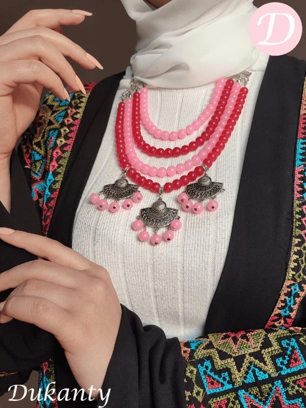 Bahga Necklace - Alabaster Stones - Image 2