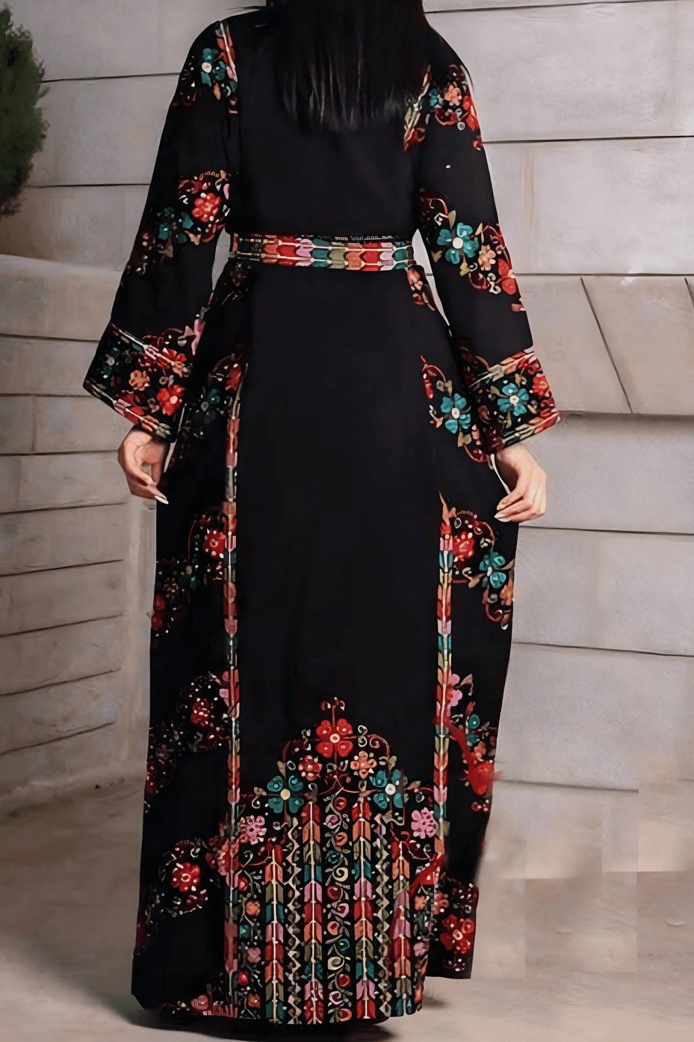 Banen Abaya - Crepe - Image 3